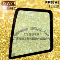 LOVOL/福田雷沃FR65V8钩机左门车窗玻璃驾驶室玻璃