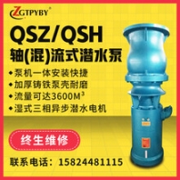 200QSH-10-11KW潜水轴流泵农田灌溉大流量抽水泵工程防汛排涝泵