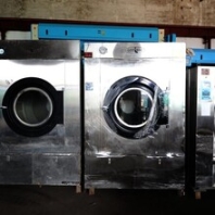 信阳浉河水洗厂专用烘干设备二手烘干机烫平机熨烫机