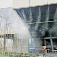 四川成都大邑“稻乡渔歌”孵化中心人造雾降温系统