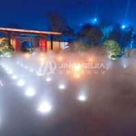 大型地产人造雾造景系统售楼部人造雾