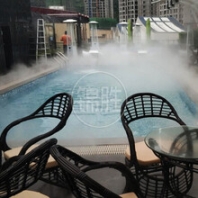 成都锦胜雾森-四川雅安酒吧喷雾降温造景-人造雾设备