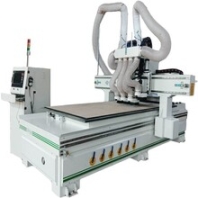 奎刻厂家直销数控开料机雕刻机橱柜木门打侧孔机孔料机板式家具开料机