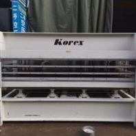 闲置二手木工机械Korex多层热压机人造板