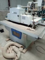 出售二手马氏链子刨双面刨砂光机精密锯