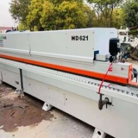 转让二手木工机械广东豪德621双修带跟踪全自动封边机测孔机