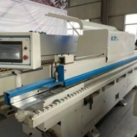 出售二手木工机械广东极东365L侧面开槽全自动封边机