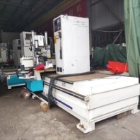 木工机械数控加工中心CNC雕刻机开料机12刀库带钻包自动上下料