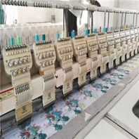 杭州出售全伺服二手绣花机，隔头绣花版机