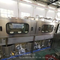 桶装山泉水灌装生产线设备QGF矿泉水大桶全自动三合一灌装机