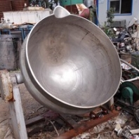 新到二手夹层锅不锈钢夹层锅搅拌电加热可倾斜式夹层锅