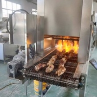 小型猪蹄烧毛机加工厂烧猪皮毛设备液化气喷毛机