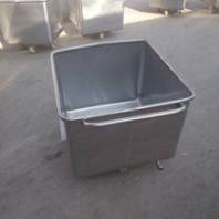 厂家批发304不锈钢小料车不锈钢桶车大量生产