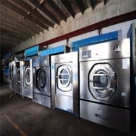 宾馆洗衣房二手全自动布草洗涤设备水洗机烘干机