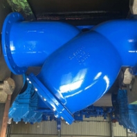 大口径Y型过滤器DN600GL41H管道污水处理器