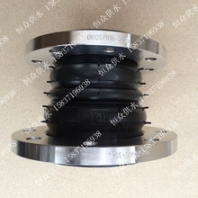 恒众异径食品级橡胶软接头白色衬四氟橡胶软连接法兰碳钢铸钢不锈钢