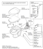 德国依凡克EVAC真空马桶6545826
