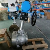 液氨斜杆放料阀XFQ941F-16P反应釜底放料球阀