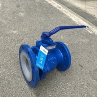 重庆日标衬氟放料球阀FQ41F46-16RL反应釜底阀