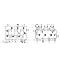 STTS控制阀组DrawingNo.531-9200控制阀块