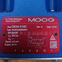美国MOOG穆格伺服阀D634-319C仓库现货