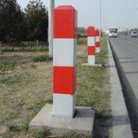 批发玻璃钢标志桩字体清晰-PVC玻璃钢百米桩规格齐全