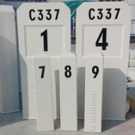 玻璃钢里程碑百米桩公路界碑供货商-衡水玻璃钢里程碑百米桩公路界碑批发供应