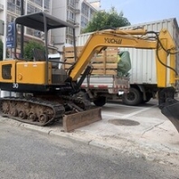 20挖机30挖机抓草带360度旋转夹子破碎锤