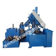 小型数控锯床，GS4228双立柱金属带锯床，全自动数控带锯床