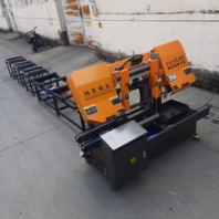 金属带锯床4240整捆钢筋锯切卧式带锯床河北钢筋锯床厂家-新峥