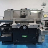 2016年日本长岛840大水磨自动修砂轮切槽NC锂电池切刀专用磨床