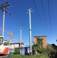 威海电力钢杆长期供货35kv钢杆塔