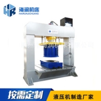 龙门液压机钢板拉伸整平压力机