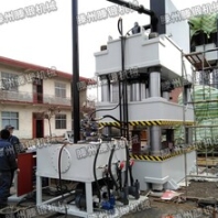 1500吨玻璃钢化粪池液压机3000吨冷却塔成型液压机