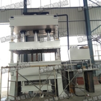 500吨液压机三梁四柱门板压花油压机质量保障