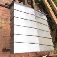 台正光机防护罩1166不锈钢板机床导轨护罩