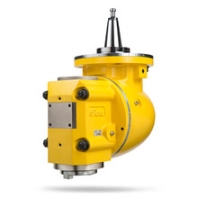 台湾吉辅90度重型深孔直角铣头延伸加长角度头