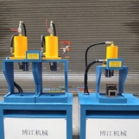 楼梯护栏打孔设备重型槽钢冲孔机模具液压冲大型角钢切断机切管机