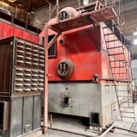 出售二手35吨39公斤压力燃煤流化床锅炉