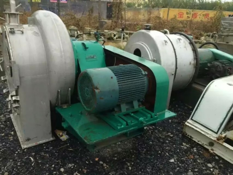 常年供应二手1250平板吊袋离心机二手平板刮刀下袋脱水机