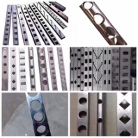 铝合金包边铝冲孔机五金配件冲压机圆管冲角机方管90度一次成型角度机