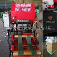自动上料自动打捆包膜机厂家新式青贮打捆机全自动打捆绕膜机
