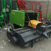 星晖玉米秸秆粉碎打捆机,打捆包膜一体机