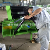 粉碎后玉米秸秆捡拾打捆机秸秆收割粉碎打捆一体机