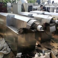 转让二手65双螺杆膨化机烘干机