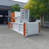 160型全自动卧式液压打包机废纸塑料瓶打包机