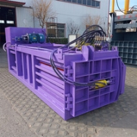 160吨卧式液压打包机废纸捆包机青储打包装袋机