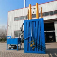 云南昭通易拉罐压扁机120吨立式液压打包机