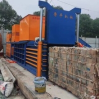 河南洛阳全钢板废品液压打包机牛粪压扁机