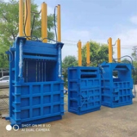 河北沧州立式液压打包机棉花液压打捆机